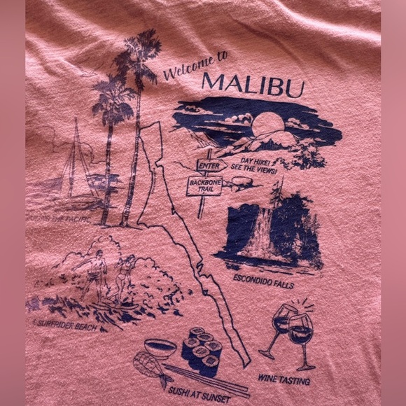 Women’s Graphic summer Tees in pink/ Green 
J.CREW & Happy Haleiwa 🩷💚cute&comfy - Picture 16 of 16